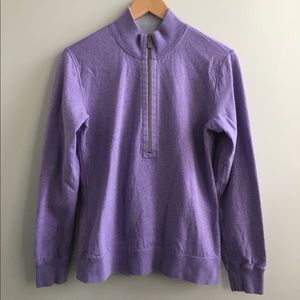 Tommy Bahama Purple Half-Zip Pullover Jacket Sz S